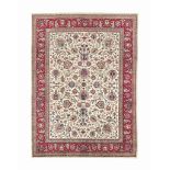 A fine Tabriz carpet
approx: 12ft.11in. x 9ft.5in.(394cm. x 286cm.)