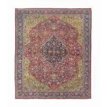 A fine Khoy Tabriz carpet
approx: 12ft.6in. x 10ft.9in.(382cm. x 326cm.)