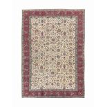 A fine Tabriz carpet
approx: 16ft.1in. x 11in.1in.(490cm. x 337cm.)