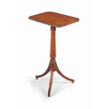 A REGENCY BRASS-MOUNTED ROSEWOOD OCCASIONAL TABLE
CIRCA 1800, ORIGINALLY A MUSIC STAND
With