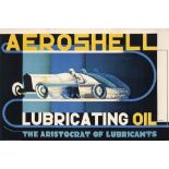 Edward McKnight Kauffer (1890-1954)
AEROSHELL
lithograph in colours, 1932, printed by Chorley &