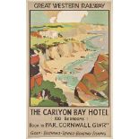 John Edmund Mace (1889-1952)
THE CARLYON BAY HOTEL, PAR, CORNWALL
lithograph in colours, printed