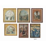 A collection of sixteen Arundel Society chromolithographs, including works after: Domenico