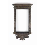 AN ITALIAN WALNUT TABERNACLE FRAME
19TH CENTURY INCORPORATING 16TH CENTURY ELEMENTS
The pendant