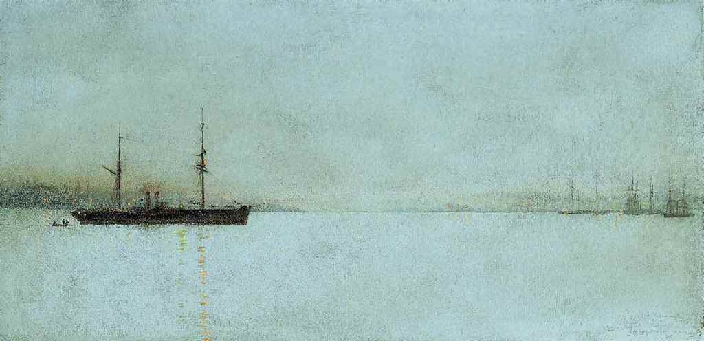 John Atkinson Grimshaw (1836-1893)
Starboard Light
indistinctly signed and dated 'J Atkinson