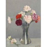 Sir George Clausen, R.A., R.W.S. (1852-1944)
Carnations
signed 'G. CLAUSEN.' (lower right) and