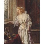 Talbot Hughes, R.O.I. (1869-1942)
The watchful lover
signed and dated 'Talbot/Hughes/1900' (lower