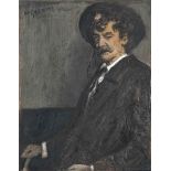 Walter Greaves (1846-1930)
Portrait of James Abbott McNeill Whistler (1834-1903)
signed 'W