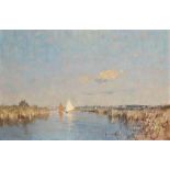 Edward Seago, R.W.S., R.B.A. (1910-1974)
October afternoon on the Thurne, Norfolk
signed 'Edward