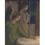 Frederick Cayley Robinson, A.R.A., R.W.S., R.B.A., R.O.I. (1862-1927)
Starlit night
signed with