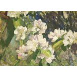 Sir George Clausen, R.A., R.W.S. (1852-1944)
Apple blossom
signed 'G. CLAUSEN.' (lower right)
oil on