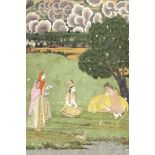 MAJNUN IN THE WILDERNESS
PROBABLY LUCKNOW, PROVINCIAL MUGHAL INDIA, CIRCA 1760
Opaque pigments