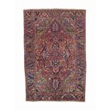 A fine Heriz carpet
approx; 12ft.1in. x 8ft,(368cm. x 244cm.)