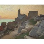 Alexander Mann, R.O.I. (1853-1908)
San Pietro, Portovenere, Tuscany
oil on canvas
40 x 50 in. (101.6