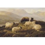 Thomas Sidney Cooper, R.A. (1803-1902)
Sheep resting in a Highland landscape
signed and dated 'T.