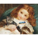 Sophie Anderson (1823-1903)
Best friends
signed 'S. Anderson' (lower right)
oil on canvas
10 x 12