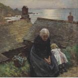 Walter Langley, R.I. (1852-1922)
Meditation
signed 'W LANGLEY' (lower left)
oil on canvas
19 x 19