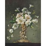 Cecil Kennedy (1905-1997)
Winter roses with freesias and mistletoe
signed 'CECIL KENNEDY' (lower