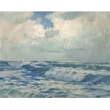 Julius Olsson, R.A., R.B.A., P.R.O.I., R.W.A., N.E.A.C. (1864-1942)
Atlantic rollers
signed '