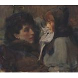 Sir James Jebusa Shannon, R.A., P.R.B.A. (1862-1923)
Florence and Kitty Shannon (The Artist’s Wife