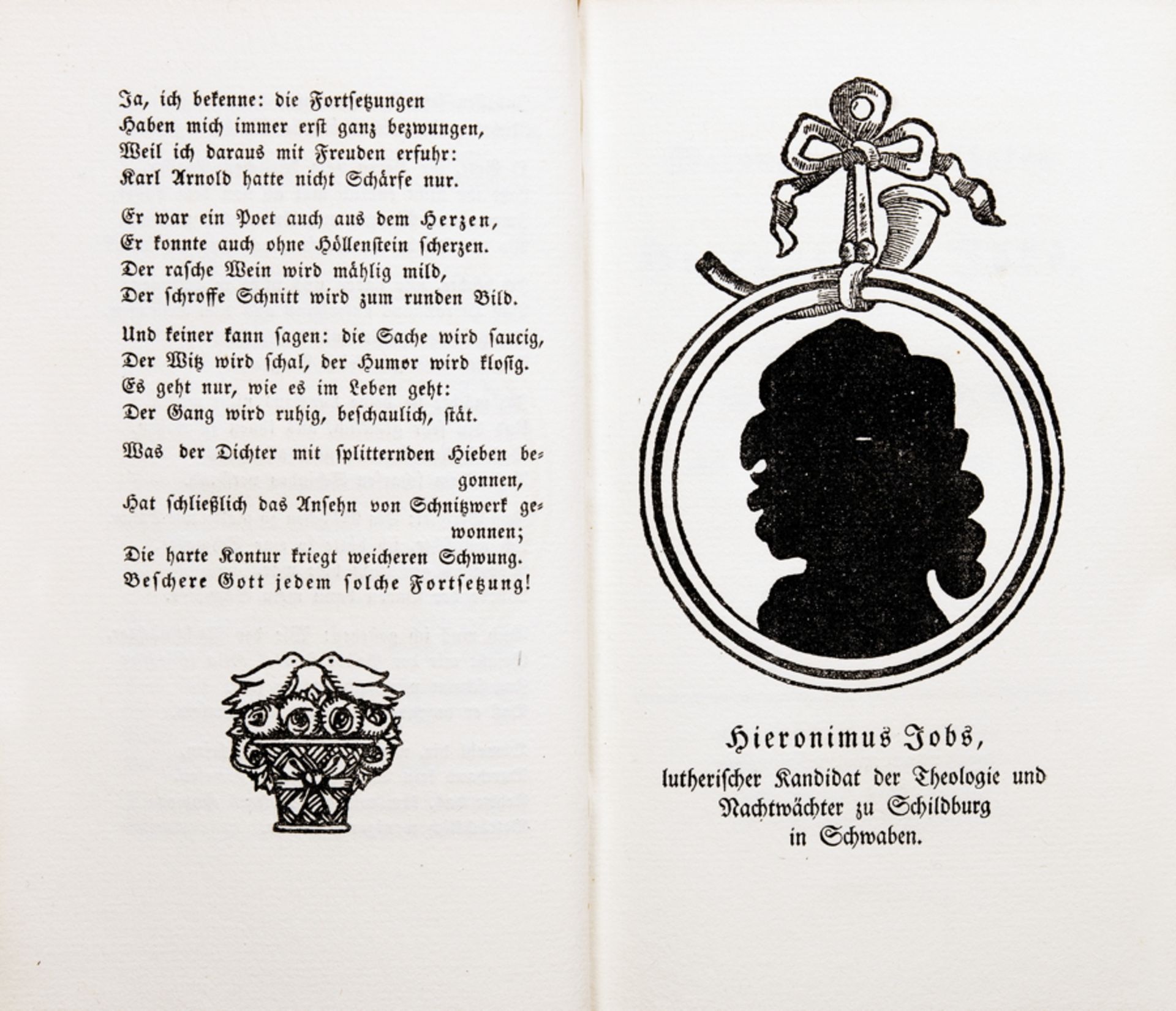 Insel Verlag - Carl Arnold Kortum. Die Jobsiade. Ein komisches Heldengedicht in drei Teilen.