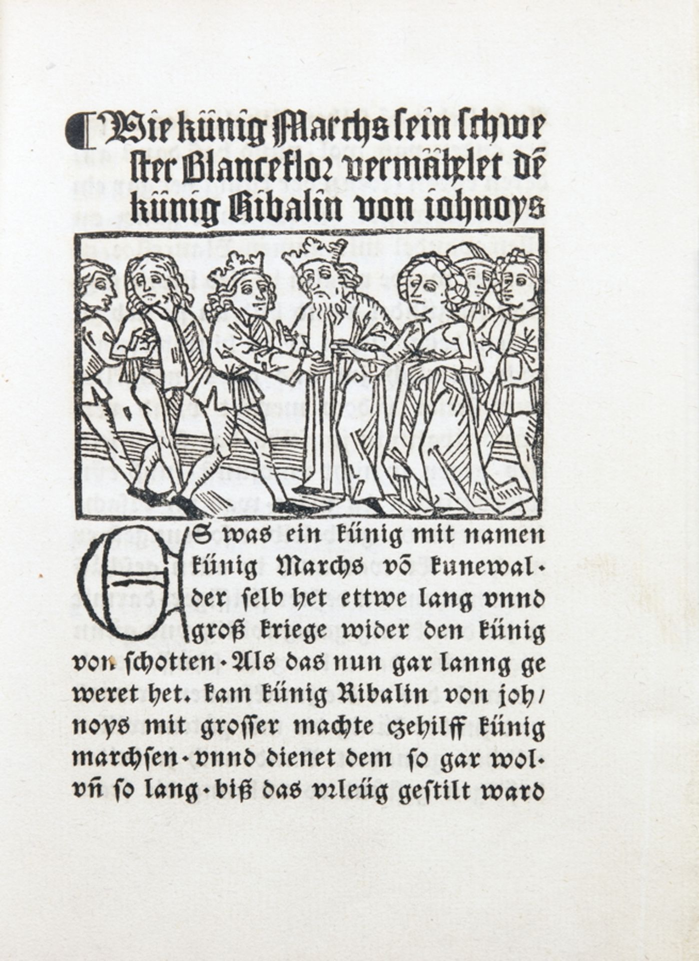 Hundertdrucke - Die histori von herren Tristrant und der schönen Isalden von irlannde. München, Hans