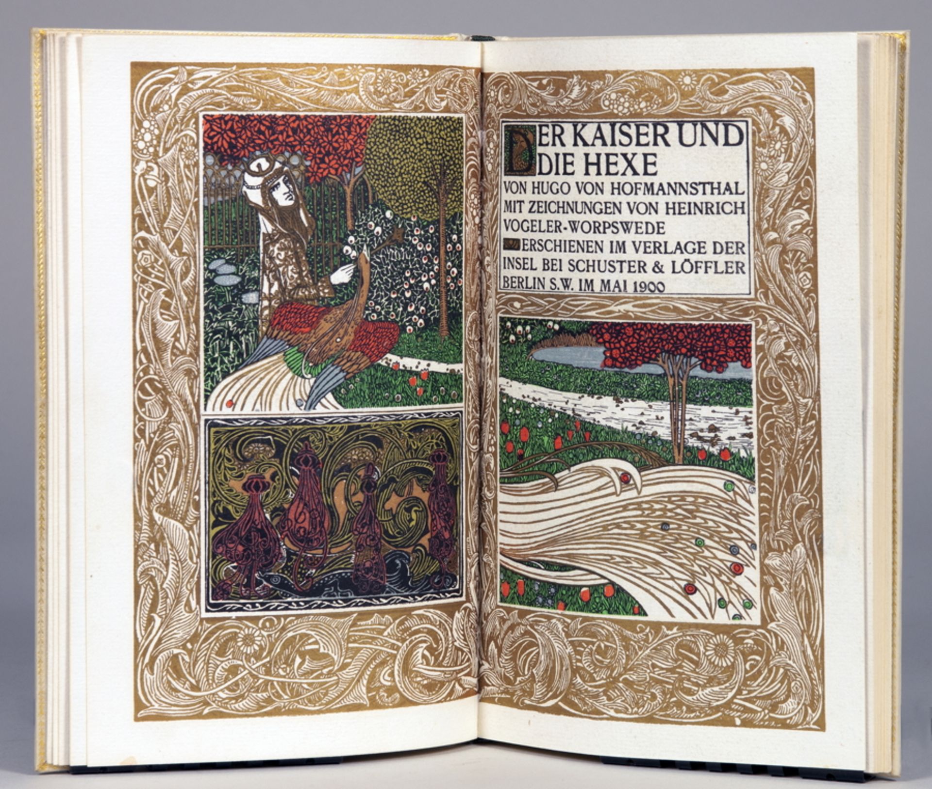 "Insel Verlag - Hugo von Hofmannsthal. Der Kaiser und die Hexe. Mit Zeichnungen von Heinrich