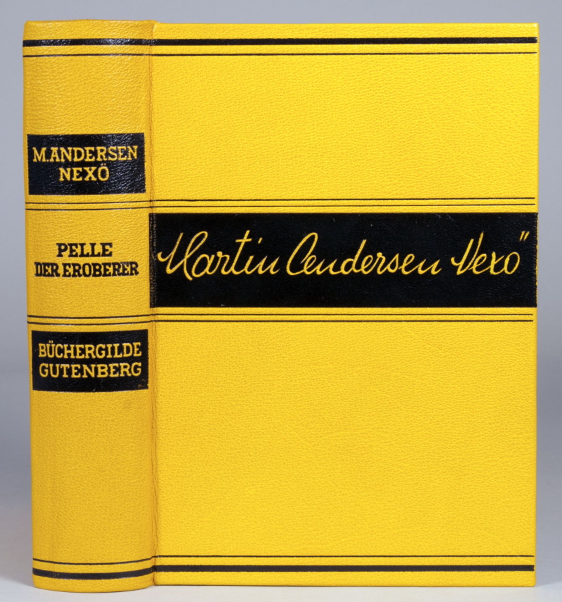Büchergilde Gutenberg Luxusausgaben - Martin Andersen Nexö. Pelle der Eroberer. Roman in vier