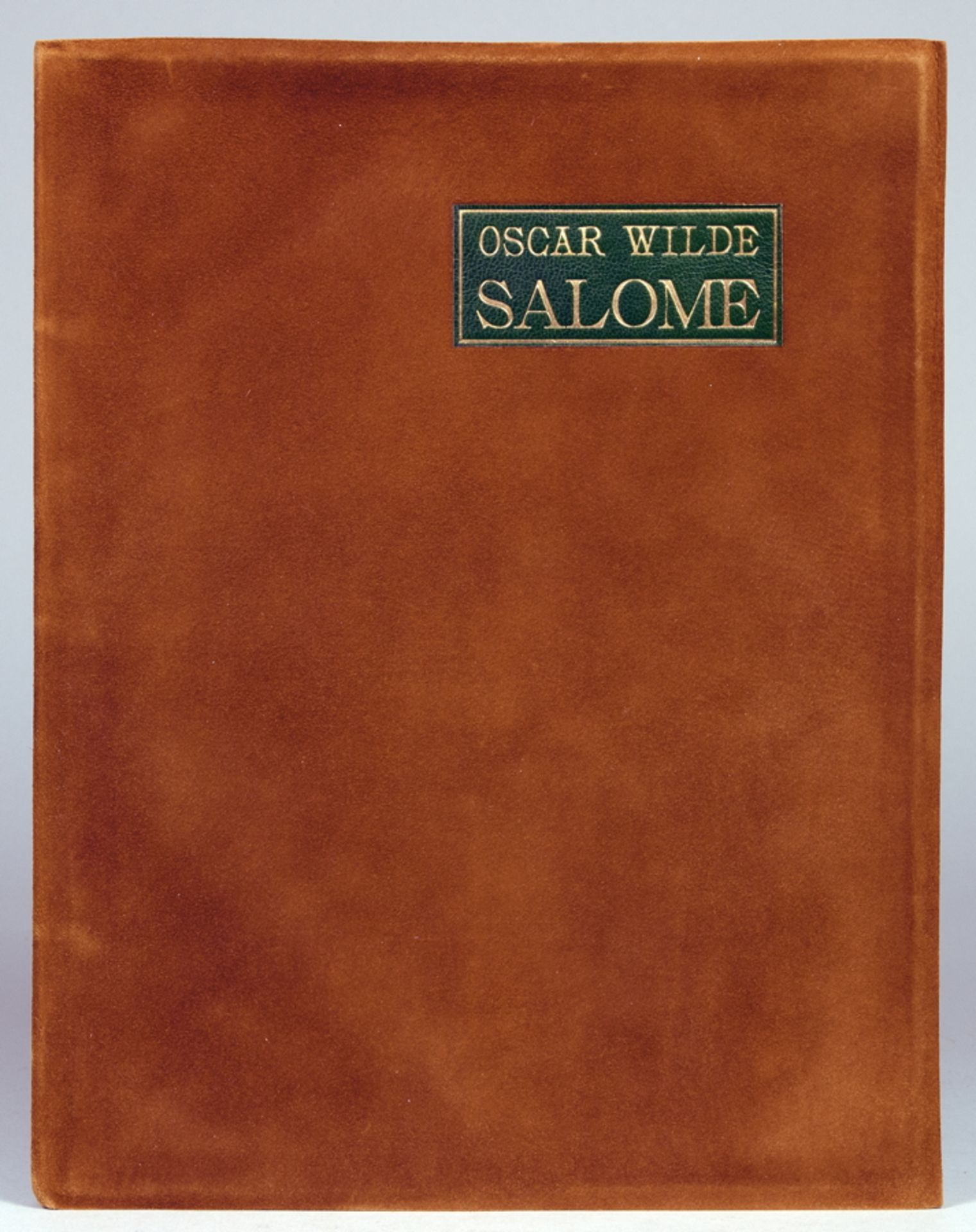 Insel Verlag - Oscar Wilde. Salome. Tragödie in einem Akte. Ins Deutsche übertragen von Hedwig - Image 2 of 2