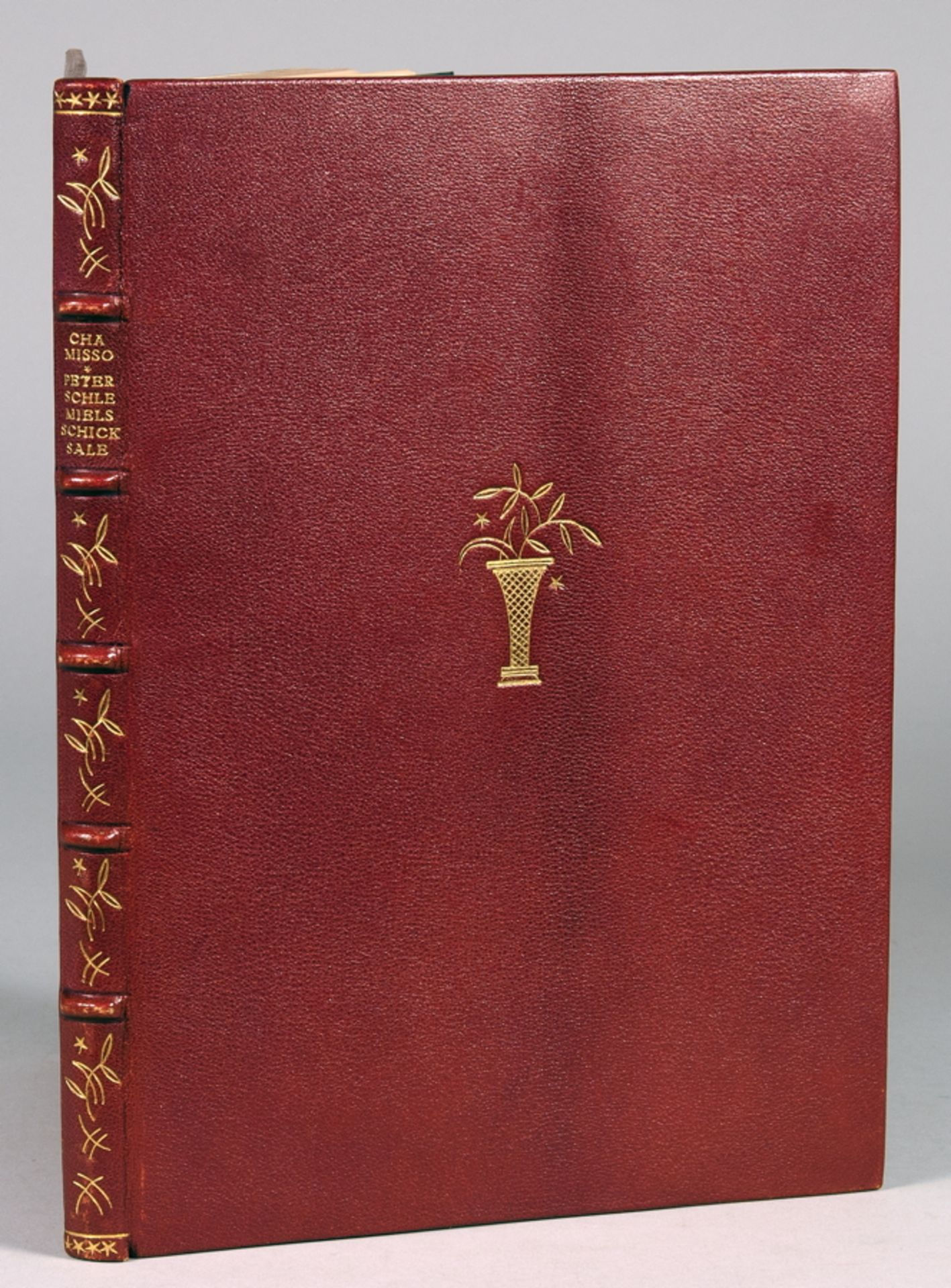 Januspresee - Adelbert von Chamisso. Peter Schlemiels Schicksale. Leipzig, Insel 1922. Rostroter