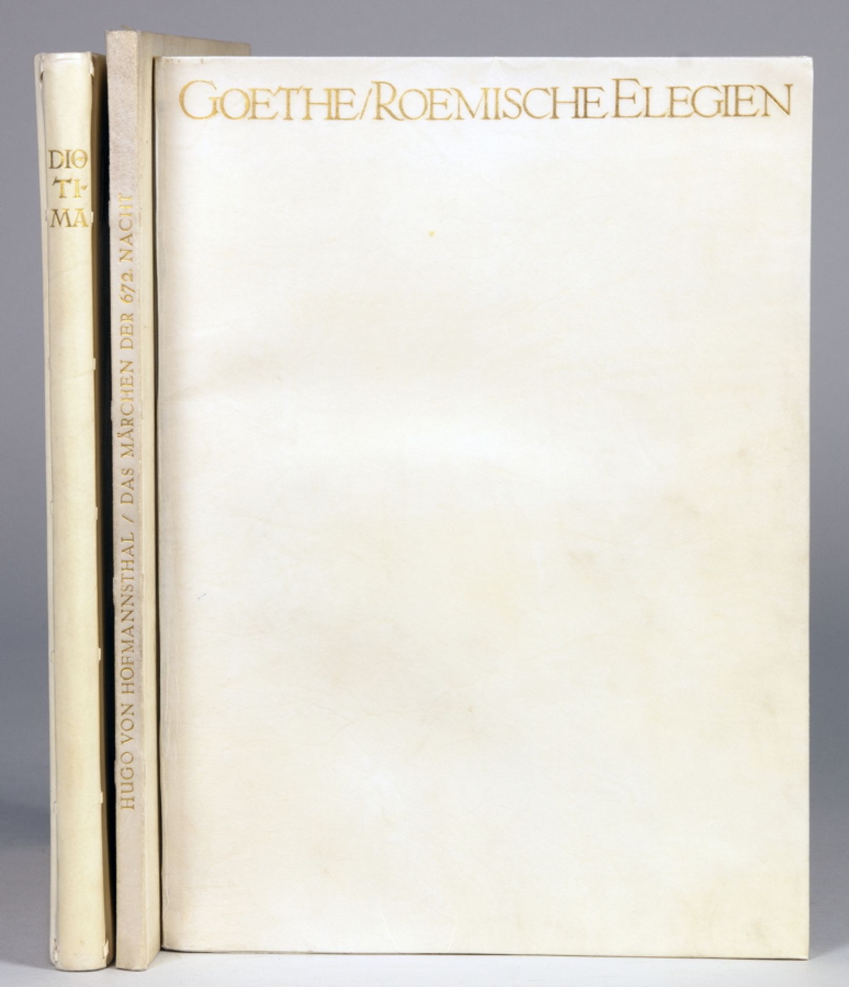 Januspresse - [Susette Gontard]. Die Briefe der Diotima. Leipzig, Insel 1920. - Image 2 of 2