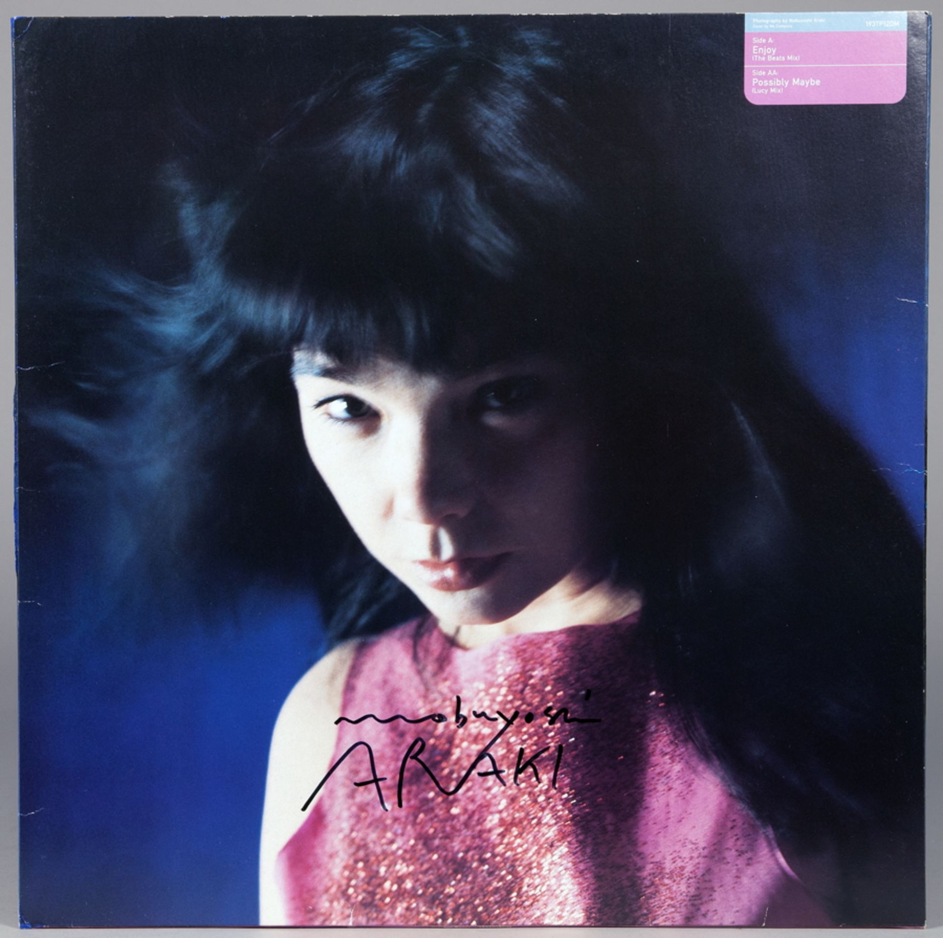 Nobuyoshi Araki - Björk. Enjoy. Possible Maybe. Maxisingle. Ohne Ort und Jahr.UK Limited Edition