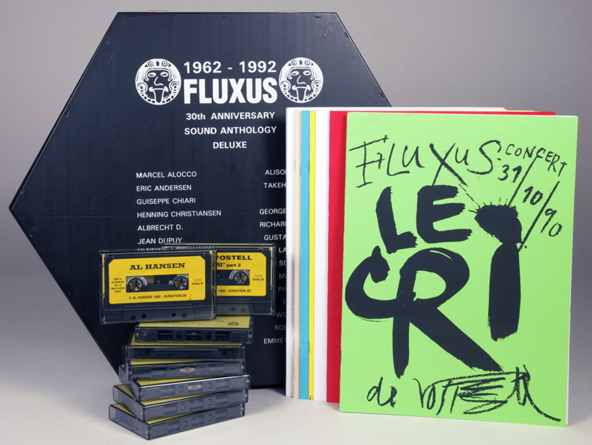 Fluxus 1962–1992. 30th Anniversary Sound Anthology. Edited by Jan van Toorn. s’-Hertogenbosch,