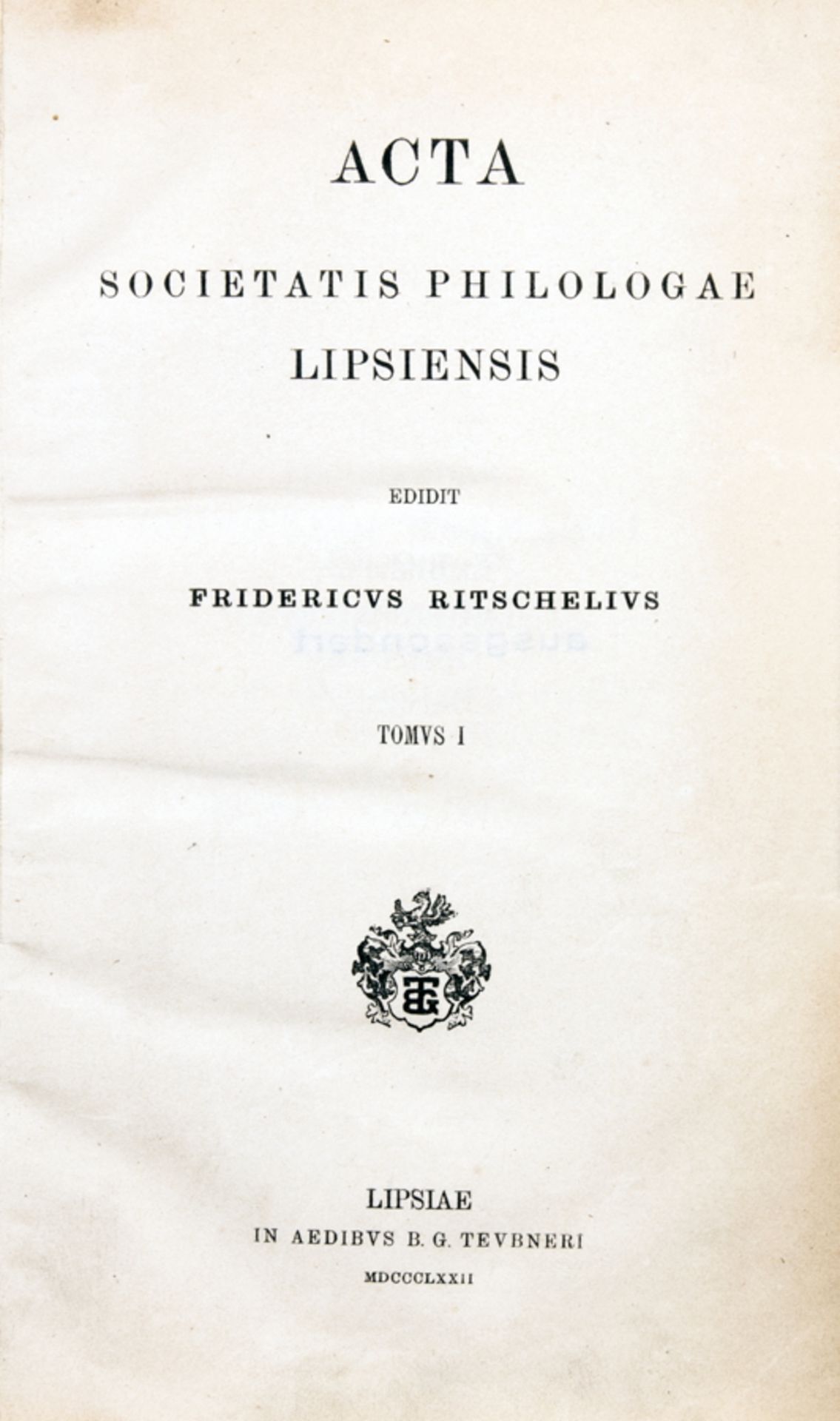 "Friedrich Nietzsche. Certamen quod dicitur Homeri et Hesiodi. E codice Florentino. Post Henricum