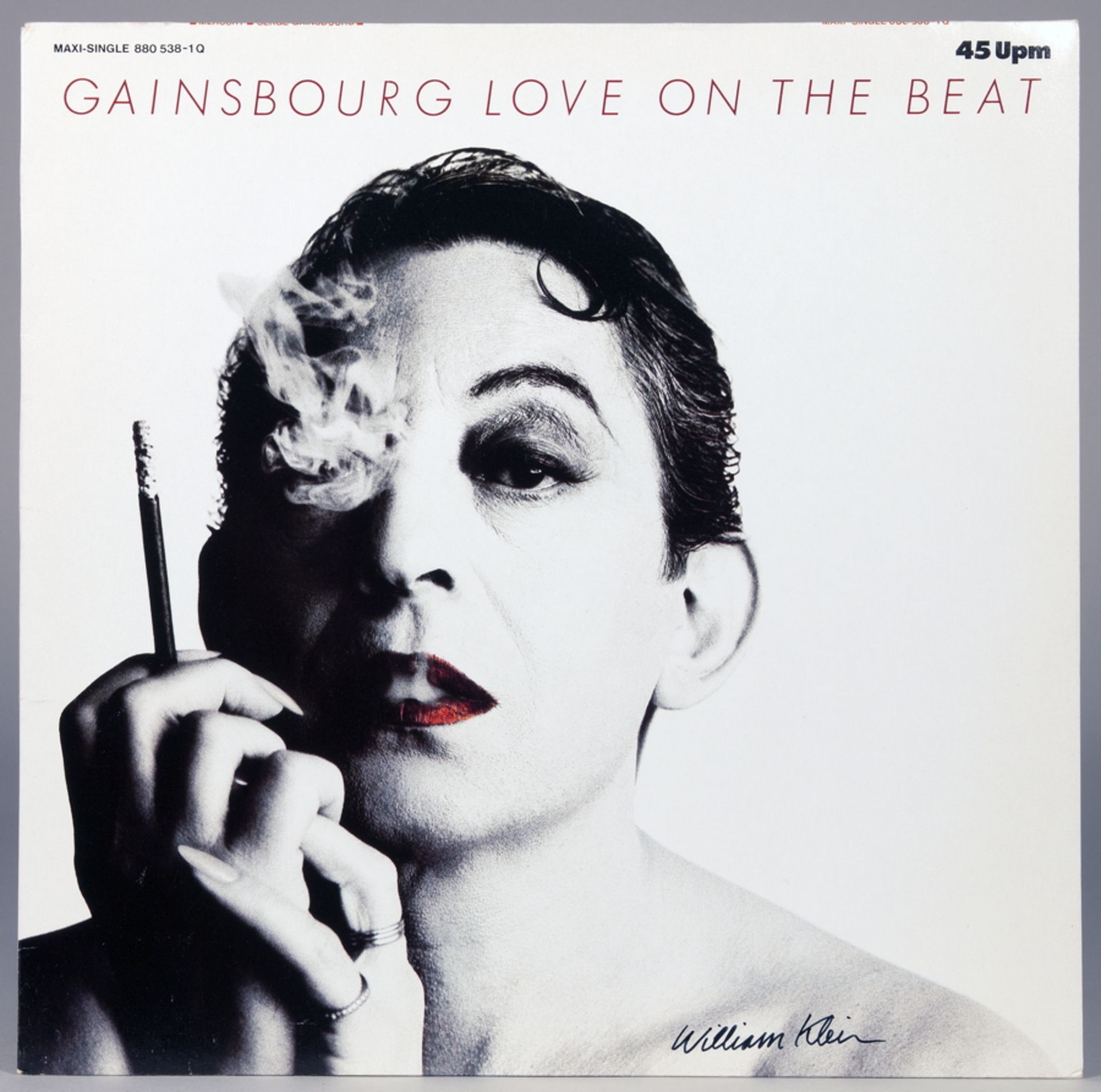 William Klein - Gainsbourg love on the Beat. Maxisingle. Mercury ohne Jahr.Frontcover unter