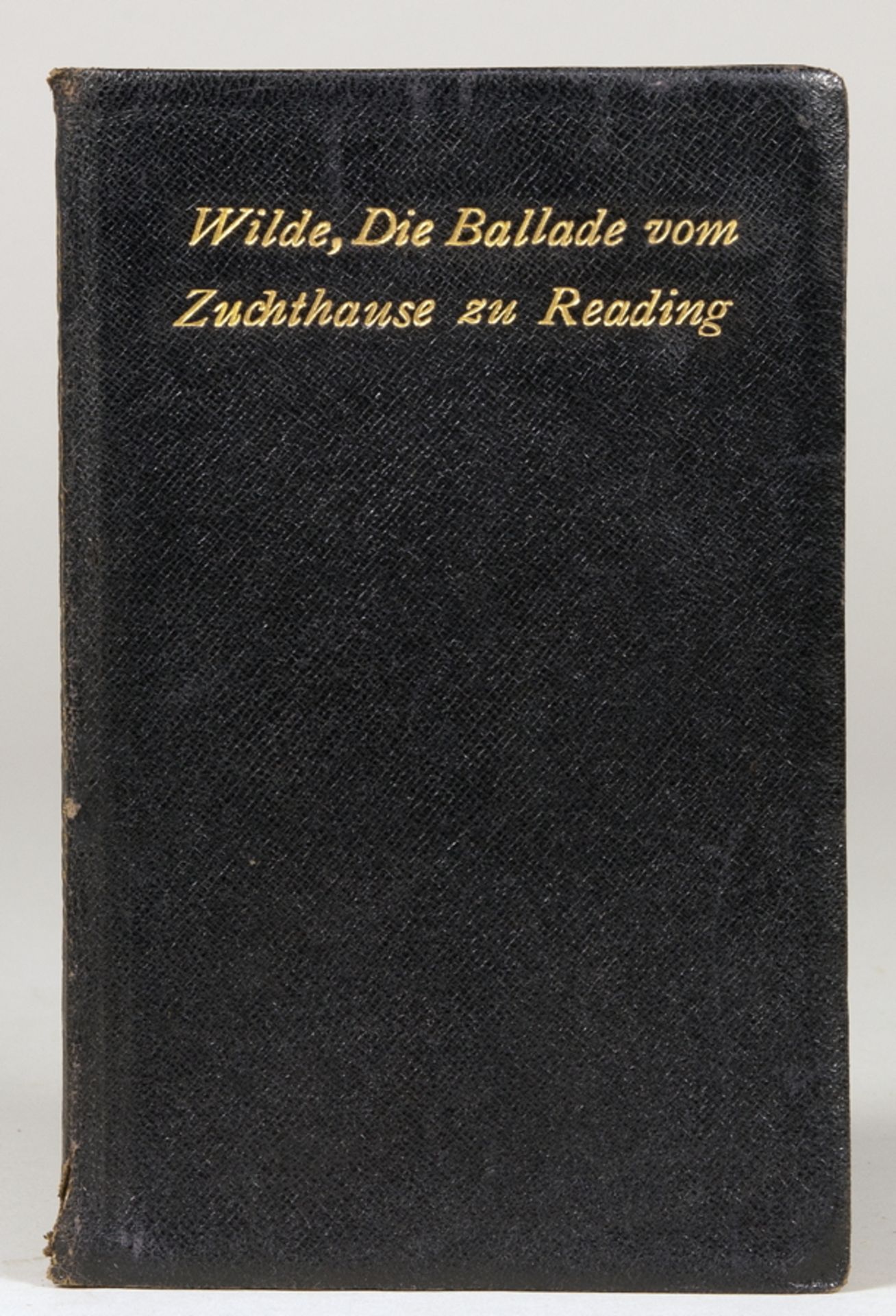 Insel Verlag - Oscar Wilde. Die Ballade vom Zuchthause zu Reading. Von C. 3. 3. (Zellenziffer