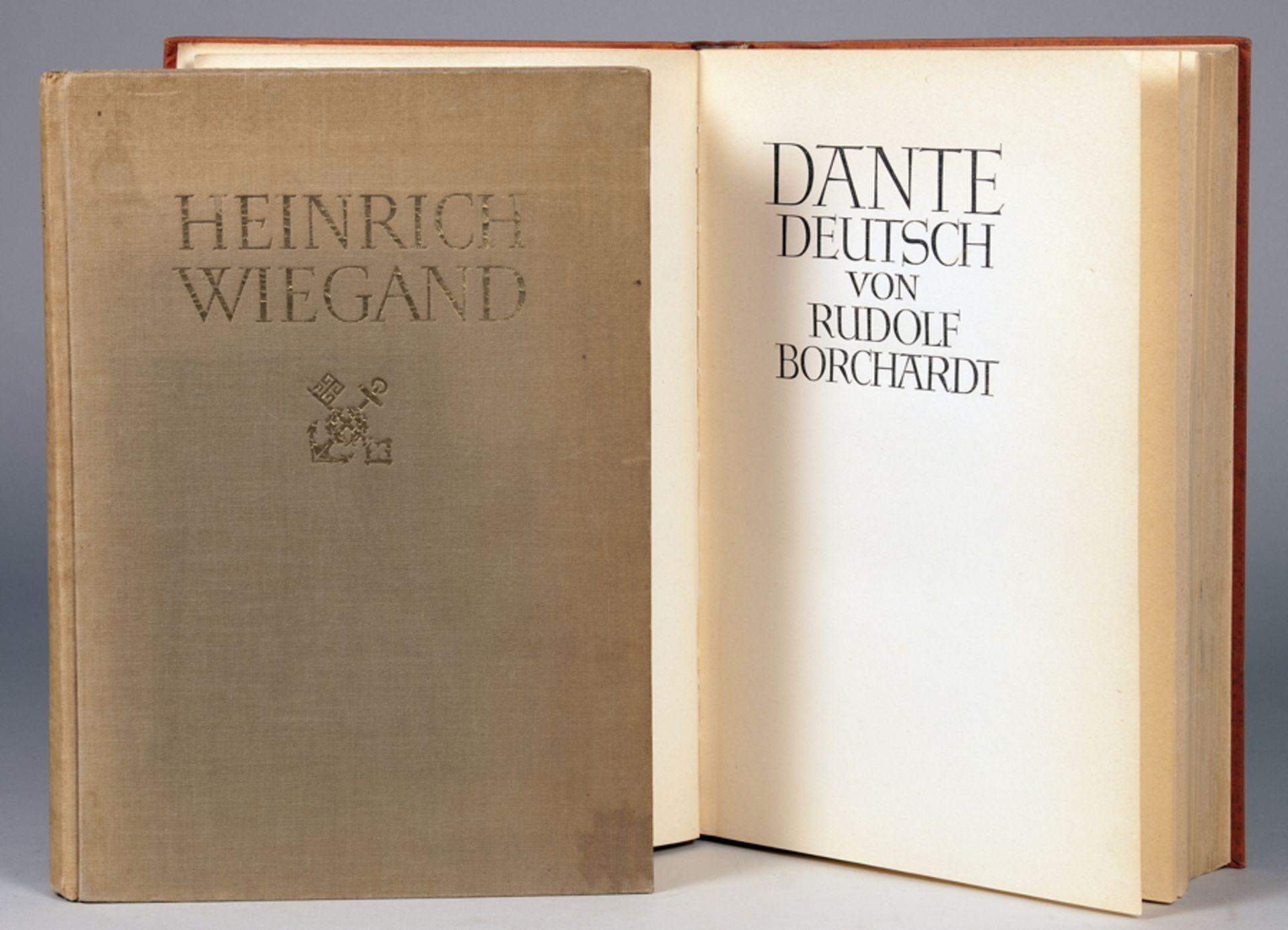 Bremer Presse - Sechs Drucke der Presse. 1923 und 1932. Vier Originalleinenbände, eine