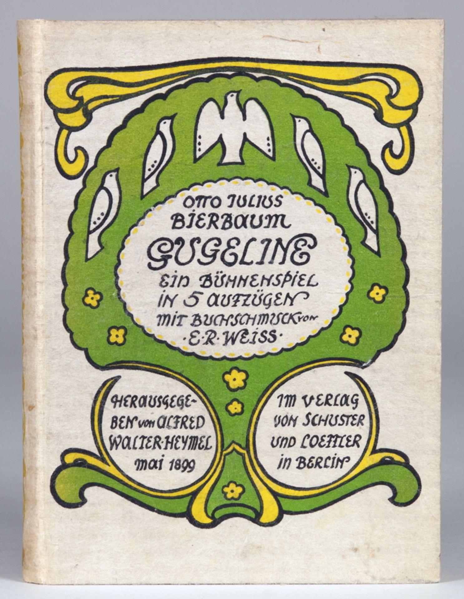 Insel Verlag - Otto Julius Bierbaum. Gugeline. Ein Bühnenspiel in fünf Aufzügen. Herausgegeben von