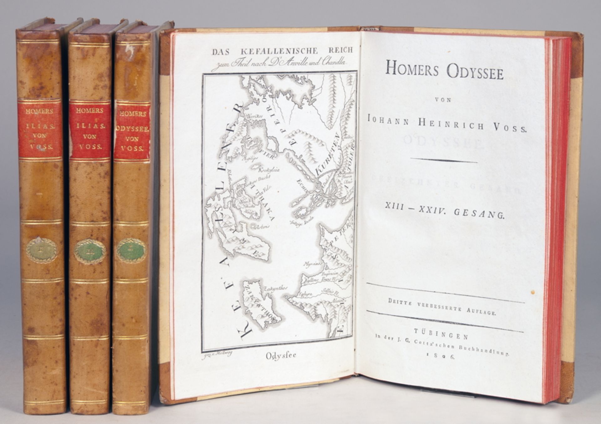 Übersetzungen klassischer Autoren - Homer. [Werke]. Ilias. – Odyssee. – [Übersetzt] von Johann