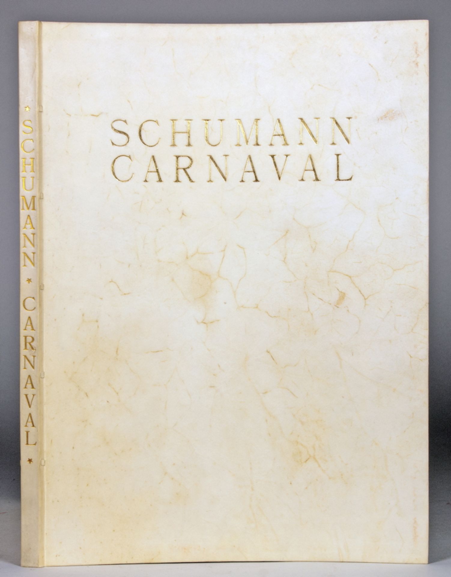 Ernst Oppler - Robert Schumann. Carnaval. Scènes mignonnes sur quatre notes. Berlin, Horodisch &