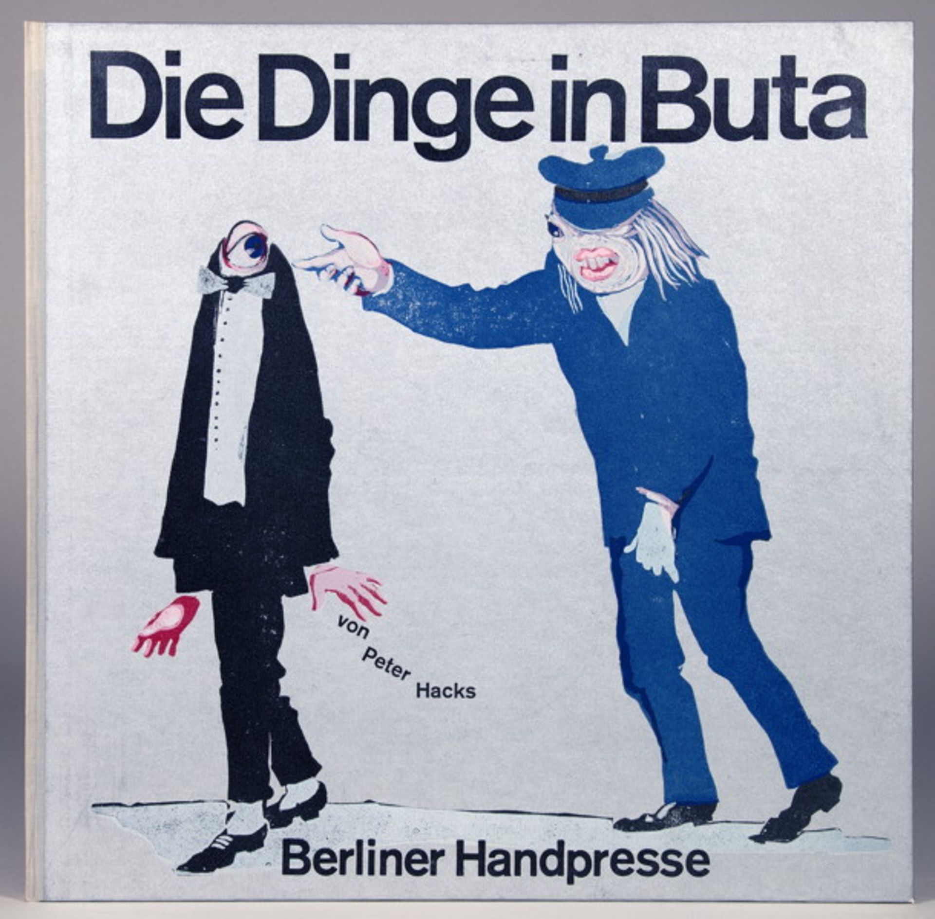Berliner Handpresse - Acht Drucke. Berlin 1974–1987. Mit blattgroßen Farblinolschnitten von Wolfgang - Image 7 of 8