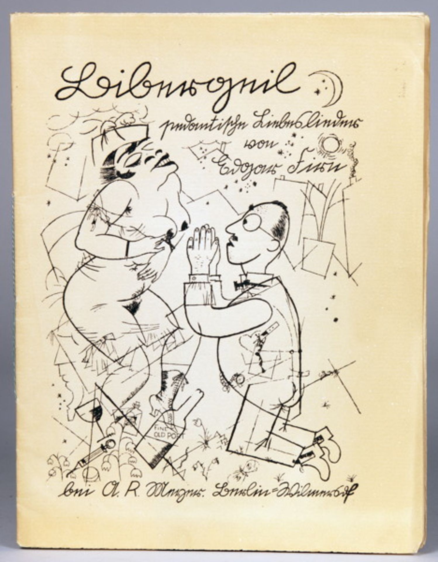 George Grosz - Edgar Firn [d. i. Karl Doehmann]. Bibergeil. Pedantische Liebeslieder. Berlin, A.