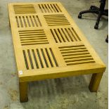 OPEN WORK COFFEE TABLE