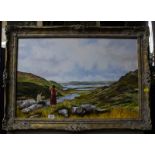 OIL ON BOARD SIGNED C O HARE IN ORNATE FRAME