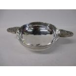 An Arts and craft sterling silver Quaiche dish Hallmarked London 1913/14