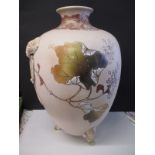 A large oriental ovoid vase