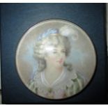 An early 19th century portrait miniature