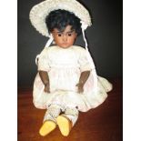 A Mulatto 1349 doll by S&H for Dressel