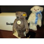 Two Steiff collectable bears