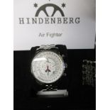 A Boxed  Hindenburg wrist chronometer